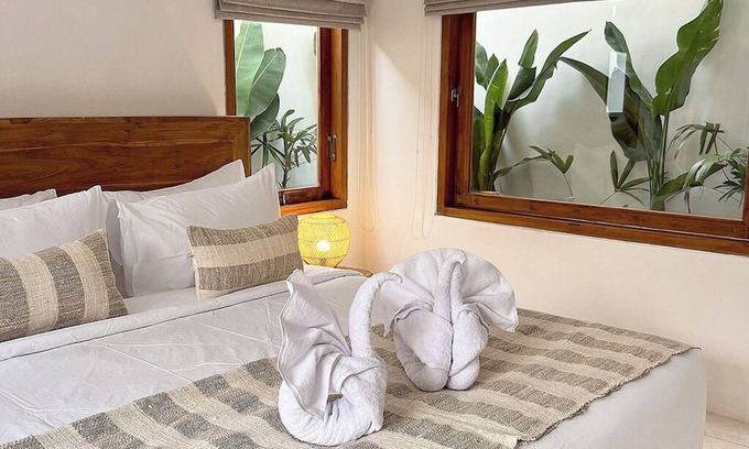 Pecatu House | Muzeum Villas: 2 Bedrooms, 2 Bathroom, Wi-Fi, Kitchen, Private Pool nn