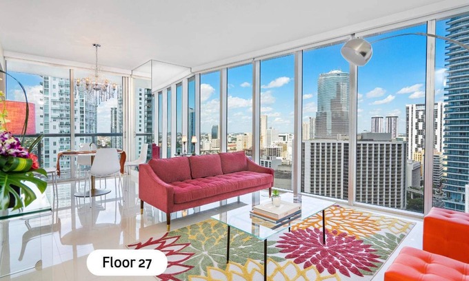 Downtown Miami Condo | MVR - Icon Brickell Beauty with Views