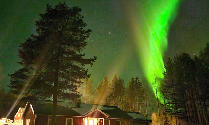 Overkalix House | My little red house in lapland
