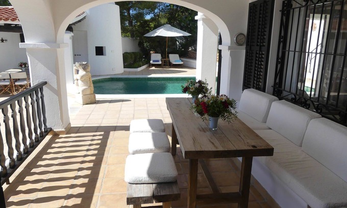 Sant Antoni de Portmany Villa | My Rental Homes - Villa Roxy with pool and several covered or uncovered terraces