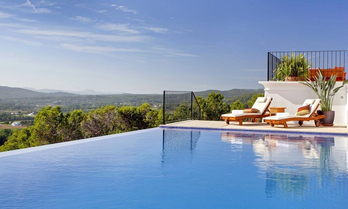 Sant Joan de Labritja Villa | My Rental Homes - Villa Edward with terraces all of them very well furnished