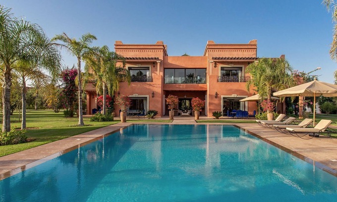 El Aggada Villa | My Rental Homes | Villa Annarosa with pool, garden and gym