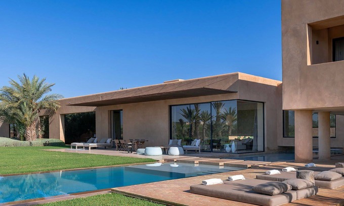 Marrakech Villa | My Rental Homes | Villa Amrabat heated pool air conditioning