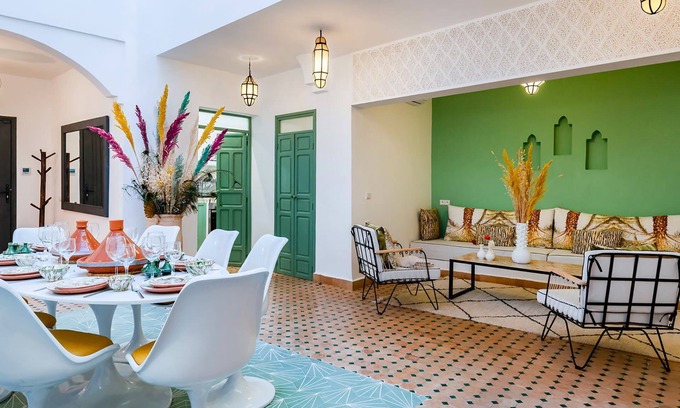 Kasbah House | My Rental Homes - Riad Ali with private pool air conditioning and wifi