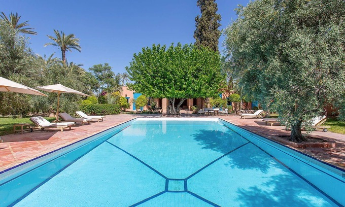 Palmeraie Villa | My Rental Homes - Villa Royale with pool and garden