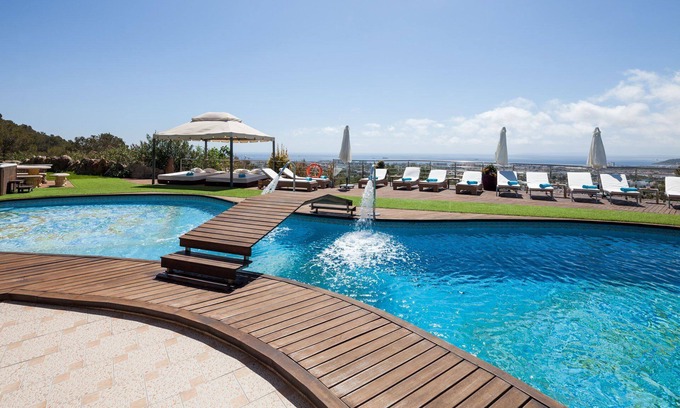 Sant Josep de sa Talaia Villa | My Rental Homes - Villa Dorada with private pool and sea views