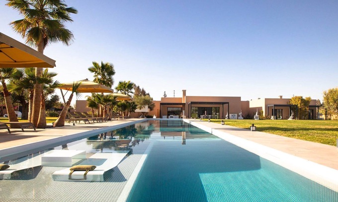 Tameslouht Villa | My Rental Homes | Villa Jamalu with jacuzzi, pool and garden