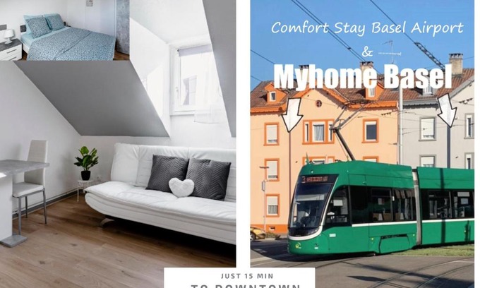 Bourgfelden Apartment | MyHome Basel 3A44