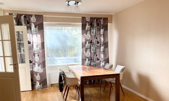 Itainen District Apartment | #MYLLYPURO · Spacious 2-bedroom apartment close to metro