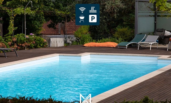 Barroselas House | MyStay - Cottage Viana muy privada con piscina y hermoso jardín