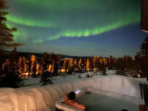 Syote Villa | Näköalahuvila Pikku-Syötteen Helmi