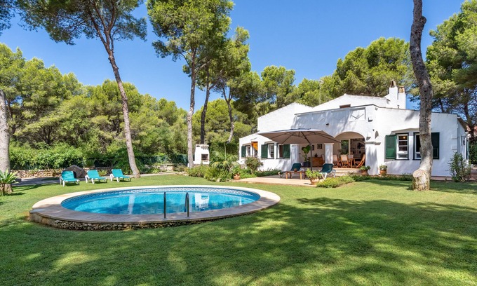 Sant Lluis Villa | N'ANTIGA - Nice house with private pool and free WiFi