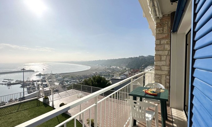 Numana Apartment | N019 - Numana, prestigious four-room apartment with sea view