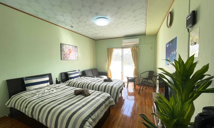 Biimata Apartment | N202 Free parking Pineapple Park 2 minutes on/Nago Okinawa