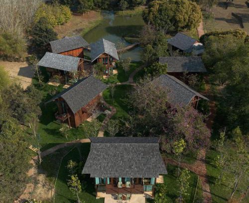 Chiang Khan Resort | Nachan The Antique Courtyard