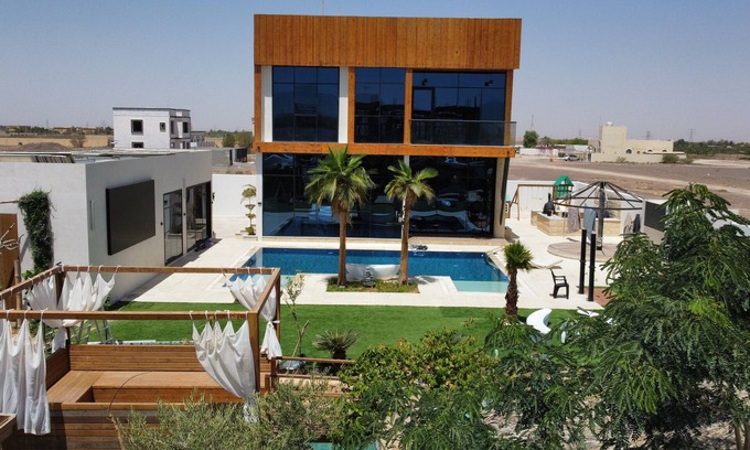 Manama Villa | Nagawa Staycation- Luxury 4-Bedroom Villa with Private Pool & Mini Zoo
