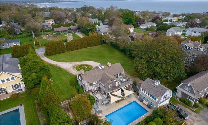 Narragansett House | Narragansett Pier Estate with Pool, sleeps 14