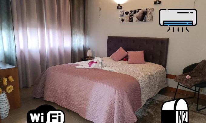 Sao Tiaguinho Apartment | NATURE e SPA AL - Termas Saúde e Beleza, Totalmente Renovado - Piscinas Municipais em frente - Epoca Julho a Setembro