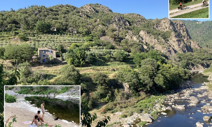 Beauvene House | Nature gîtes on the Dolce Via in an olive grove in Ardèche (green cycling route)