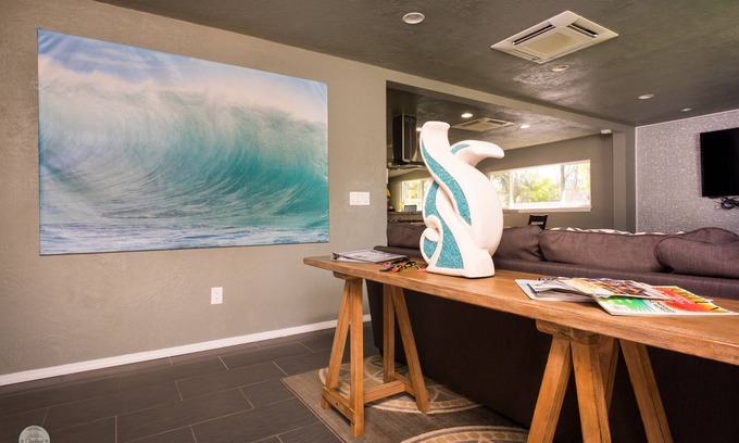Laie House | ~Naupaka Breeze~ Newly remodelled! Ocean View Home 30 Day Stays