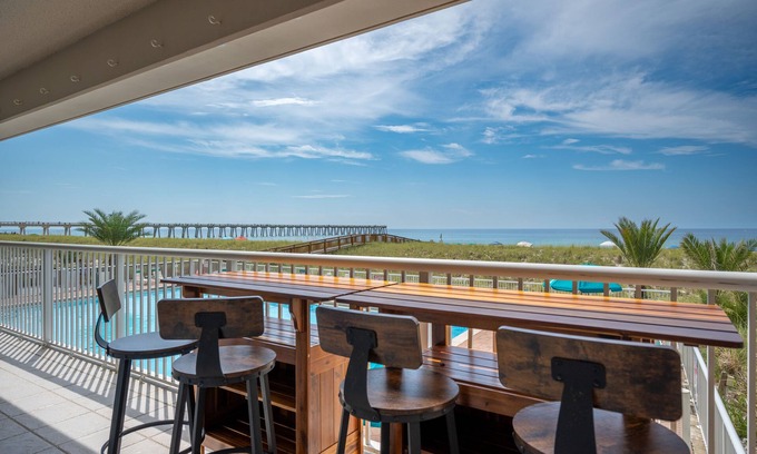 Navarre Beach Condo | Navarre Beach Regency #112 - Where 'BS' Stands for Beach & Sandals