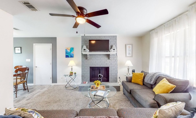 Myrtle Grove House | Near Beach w/ private yard & well-equipped kitchen