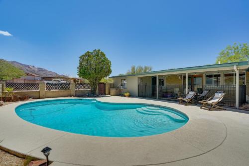 Rancho Feliz House | Near Catalina Hiking Trails Mtn-View Home with Pool