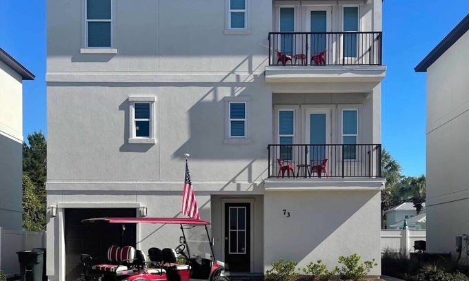 Miramar Beach House | Near Destin 30A Golf Cart Pool Beach Ocean Pets Crab Island
