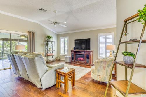Piedmont House | Near Golf Courses Home with Sunroom in The Villages