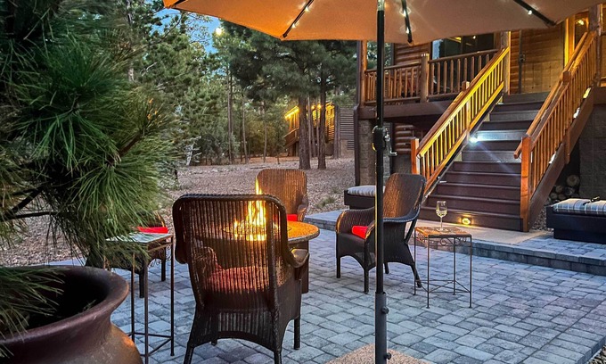 Torreon Cabin | Near Golf & Hikes: Torreon Cabin w/Furnished Deck