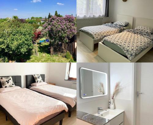 Unterrath Apartment | Near Messe and Airport, 2-bedroom duplex Apartment with Kitchen and Garden