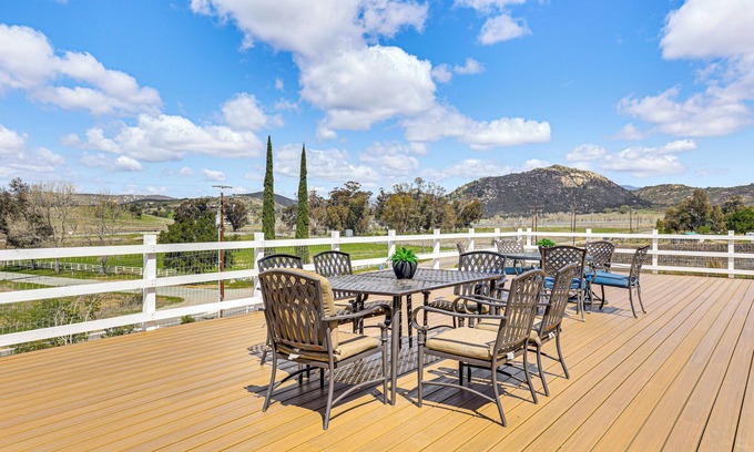Ramona House | Near Ramona Wineries: Mtn-View Haven w/Large Yard