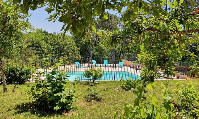 Saint-Andre-dAllas Cottage | NEAR SARLAT Gîte 3* for 10 persons LA GRANDE SALAMANDRE with SWIMMING POOL