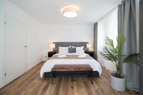 Leubnitz-Neuostra Apartment | Neues 2 Schlafzimmer Apartment mit RooftopTerrace