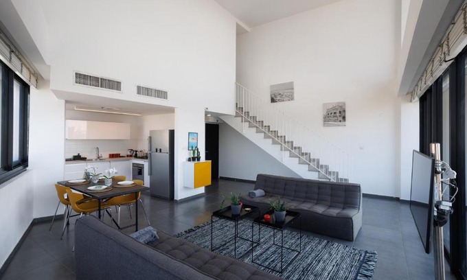 American Colony Apartment | Neve Tesedek Duplex Luxury Apartment By Nimi Group