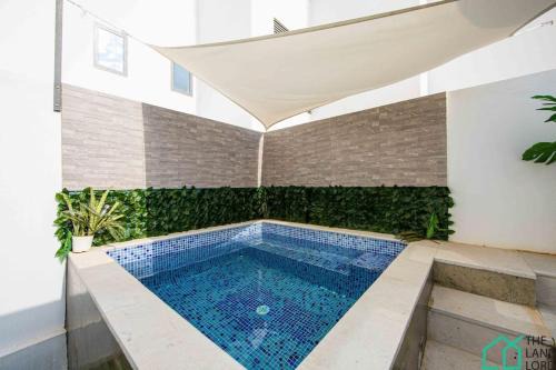 Ain Zaghouan Apartment | New 1bd with swimming pool 5mn to Lac Carthage