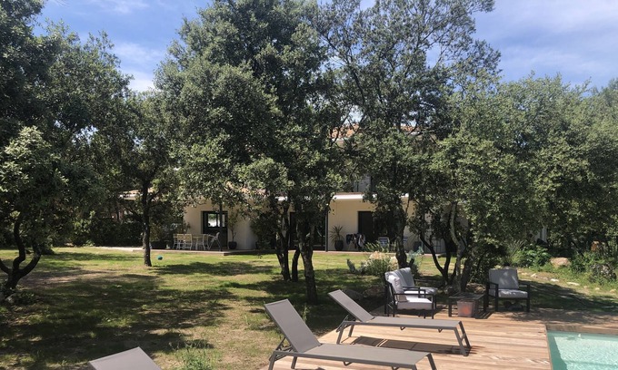 Montferrier-sur-Lez House | New air-conditioned house / swimming pool / 2000m2 land / calm / near the beach, pic st loup
