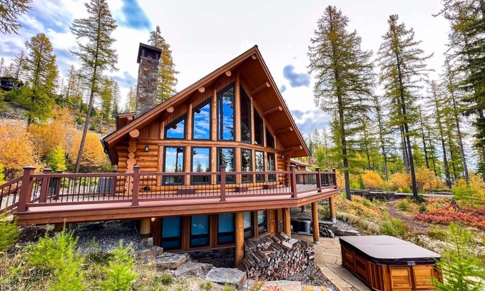 Whitefish House | New! Amazing Views, Ski In/Ski Out, Sleeps 10, Private Neighborhood Ski Lift