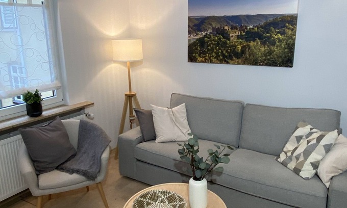 Sankt Goar Condo | NEW! Apartment Loreley - 75 sqm- Only 2 minutes to the Rhine promenade! Modern and chic!