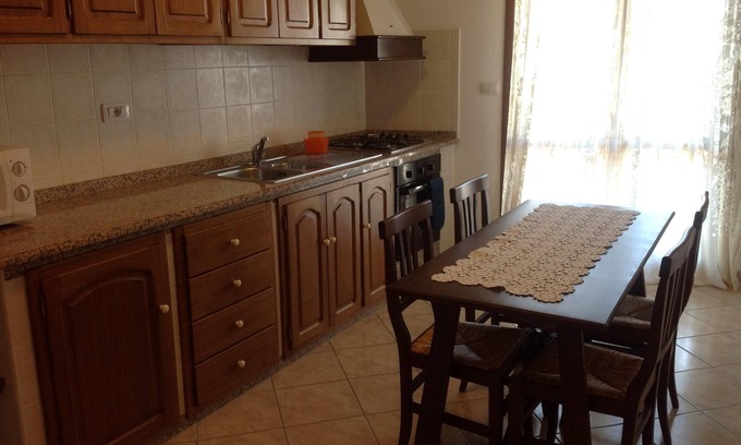Sant'Antioco Apartment | New apartment with garage in the historic center of the village;