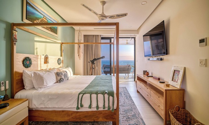 Bucerias Condo | NEW Apartment with the better front view sea , in charming Bucerías