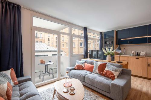 Necker Apartment | NEW - Appt style le Corbusier avec Balcon - 8 pers