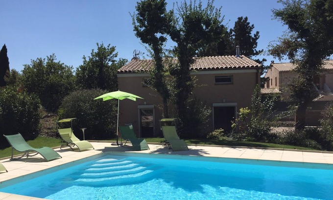 Saint-Vallier-de-Thiey House | New BBC Villa with pool - Garden - Parking - in a Provencal town