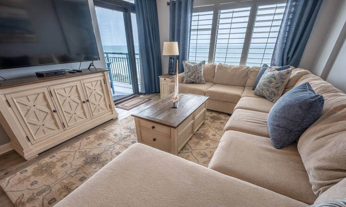 North Myrtle Beach Condo | New Boardwalk Villas|Pools|Direct Oceanfront View!
