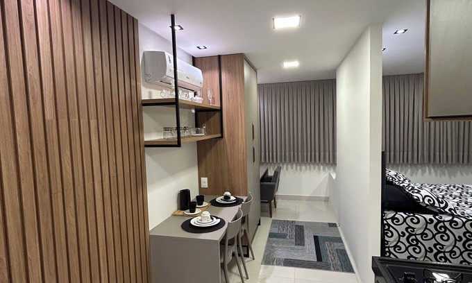 Manaira Apartment | New building flat with full leisure area, 30 m2 furnished. Excellent location