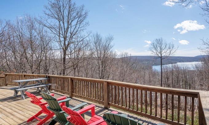McHenry House | New! Cameron Station: Dogs OK, Hot Tub, Lake Access, Pool Table, A/C!
