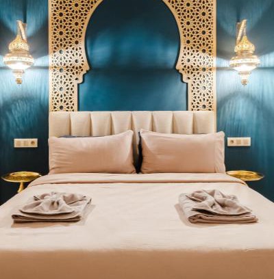 Oulad Khallouf Apartment | NEW - Central 1BR-QueenSize, AC & Terrace Gueliz