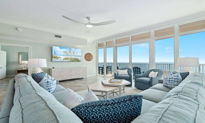 Gulf Shores Condo | New Complex! Beachfront 4BR Beauty!