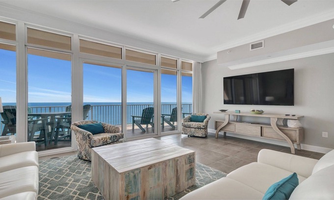 Orange Beach Condo | New Complex! Lazy River/Slide, Beachfront!