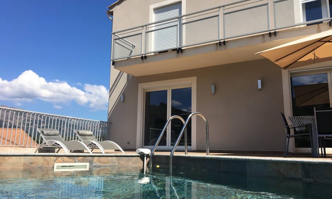Olmiccia House | New contemporary house with swimming pool between Sea and Mountain - Corse-du-sud